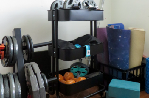 cart in home gym