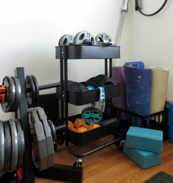 cart in home gym