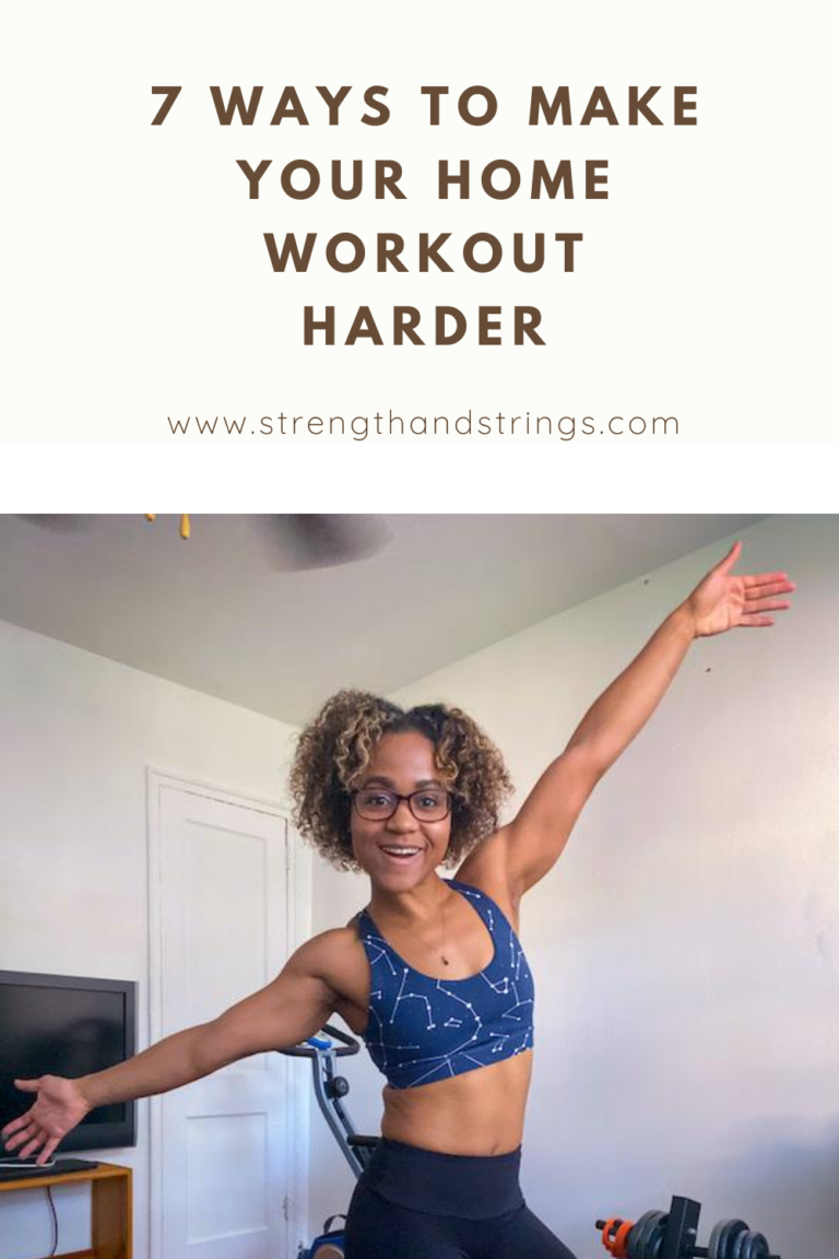 7 ways to make your home workout harder