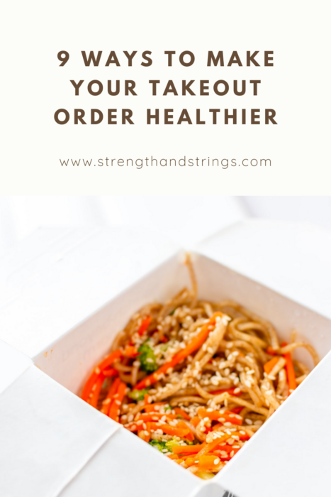 9 ways to make your takeout order healthier pin cover